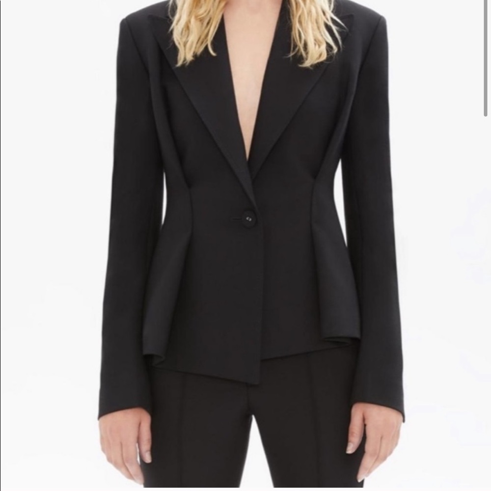 Helmut Lang Cinched Waist Blazer